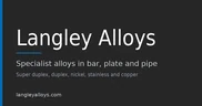 Langley Alloys Limited logo